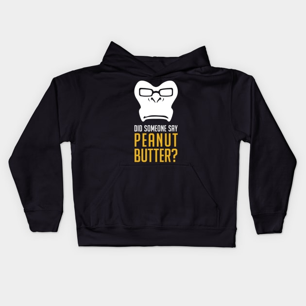 Winston - Peanut Butter? Kids Hoodie by colorbox